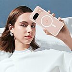 Θήκη Google Pixel 8 5G Mad Mask Silicone Sockproof Frame συμβατό με MagSafe φορτιστή Transparent Πλάτη TPU - Image 4