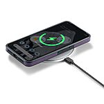 Θήκη Google Pixel 8 Pro 5G DG.MING PU Leather Sockproof Series Πλάτη από σκληρό πλαστικό με επένδυση δερματίνης μωβ - Image 4