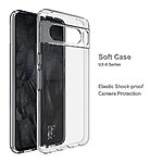 Θήκη Google Pixel 8 Pro 5G IMAK UX-5 Series Soft TPU πλάτη διάφανη - Image 2