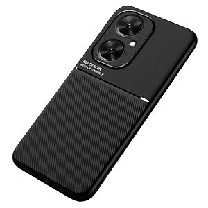 Θήκη Huawei Nova 11i Mad Mask Inner Edge πλάτη από συνθετικό δέρμα TPU μαύρο