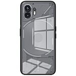 Θήκη Nothing Phone (2) IMAK UX-9A Series Frame TPU πλάτη διάφανη μαύρο - Image 4