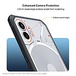 Θήκη Nothing Phone (2) XUNDD Hybrid Sockproof Transparent πλάτη από αντικραδασμικό TPU μαύρο - Image 4