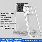 Θήκη Xiaomi 13T 5G / 13T Pro 5G IMAK UX-5 Series Soft TPU πλάτη διάφανη - Image 3