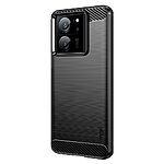 Θήκη Xiaomi 13T 5G / 13T Pro 5G MOFI Brushed V2 TPU Carbon Πλάτη μαύρο - Image 2
