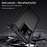 Θήκη Xiaomi 13T 5G / 13T Pro 5G MOFI Brushed V2 TPU Carbon Πλάτη μπλε - Image 5