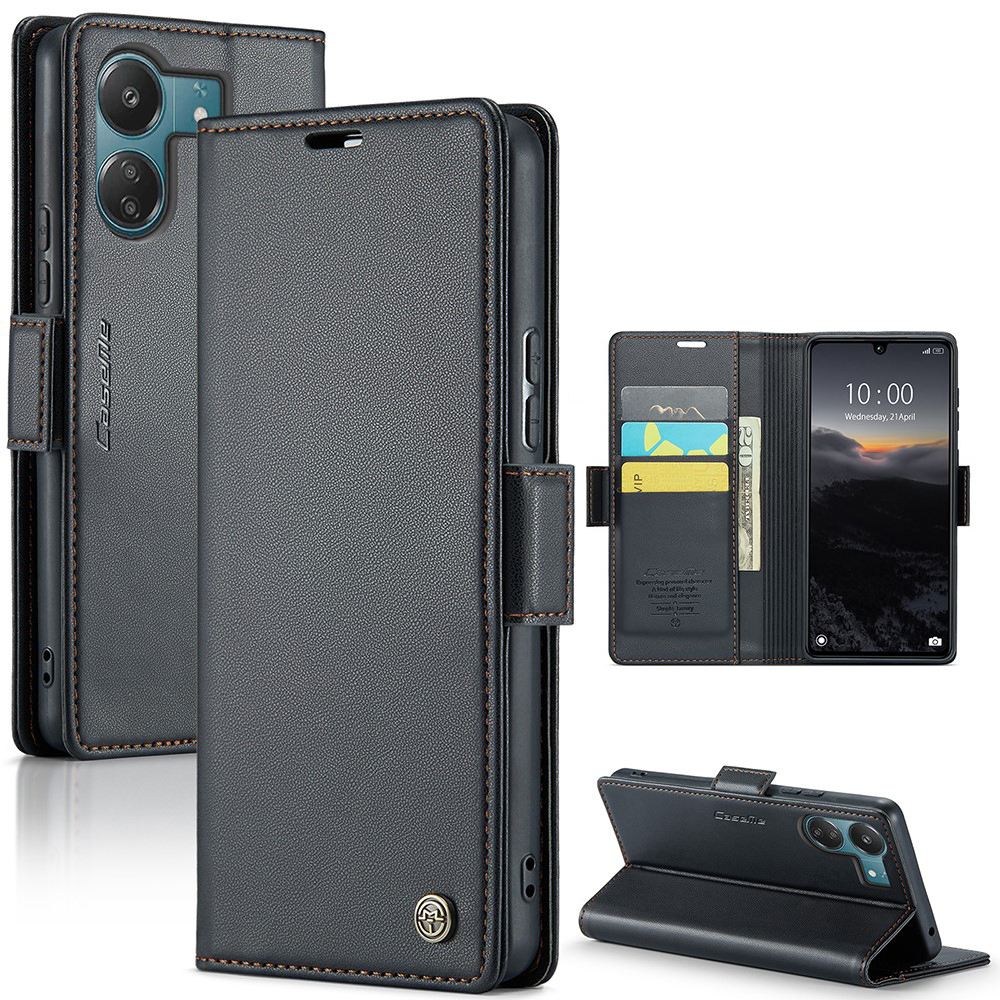 Θήκη Xiaomi Redmi 13C / Poco C65 CASEME 023 Series Πορτοφόλι με βάση στήριξης Θήκη Xiaomi Redmi 13C / Poco C65 CASEME 023 Series Πορτοφόλι με βάση στήριξης