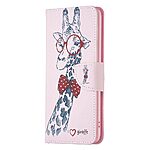 Θήκη Xiaomi Redmi 13C / Poco C65 OEM σχέδιο Giraffe με βάση στήριξης, υποδοχές καρτών και μαγνητικό κούμπωμα Flip Wallet από συνθετικό δέρμα και TPU - Image 5