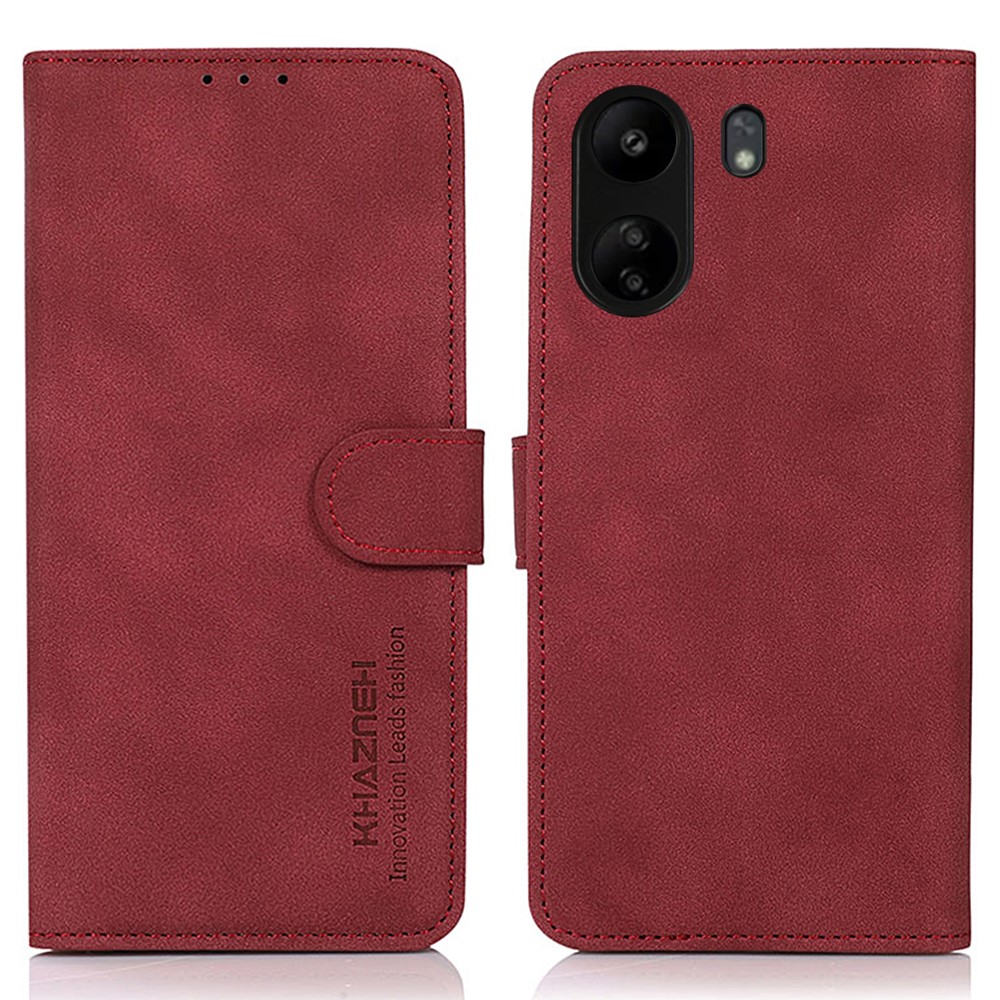 Θήκη Xiaomi Redmi 13C / Poco C65 KHAZNEH Litchi Skin Texture Leather με βάση στήριξης Θήκη Xiaomi Redmi 13C / Poco C65 KHAZNEH Litchi Skin Texture Leather με βάση στήριξης