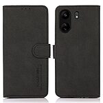 Θήκη Xiaomi Redmi 13C / Poco C65 KHAZNEH Litchi Skin Texture Leather με βάση στήριξης