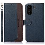 Θήκη Xiaomi Redmi 13C / Poco C65 KHAZNEH Litchi Retro V3 Texture Leather με βάση στήριξης