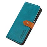 Θήκη Xiaomi Redmi 13C / Poco C65 KHAZNEH Leather Wallet Golden Clasp με βάση στήριξης, υποδοχές καρτών και μαγνητικό κούμπωμα μπλε - Image 4