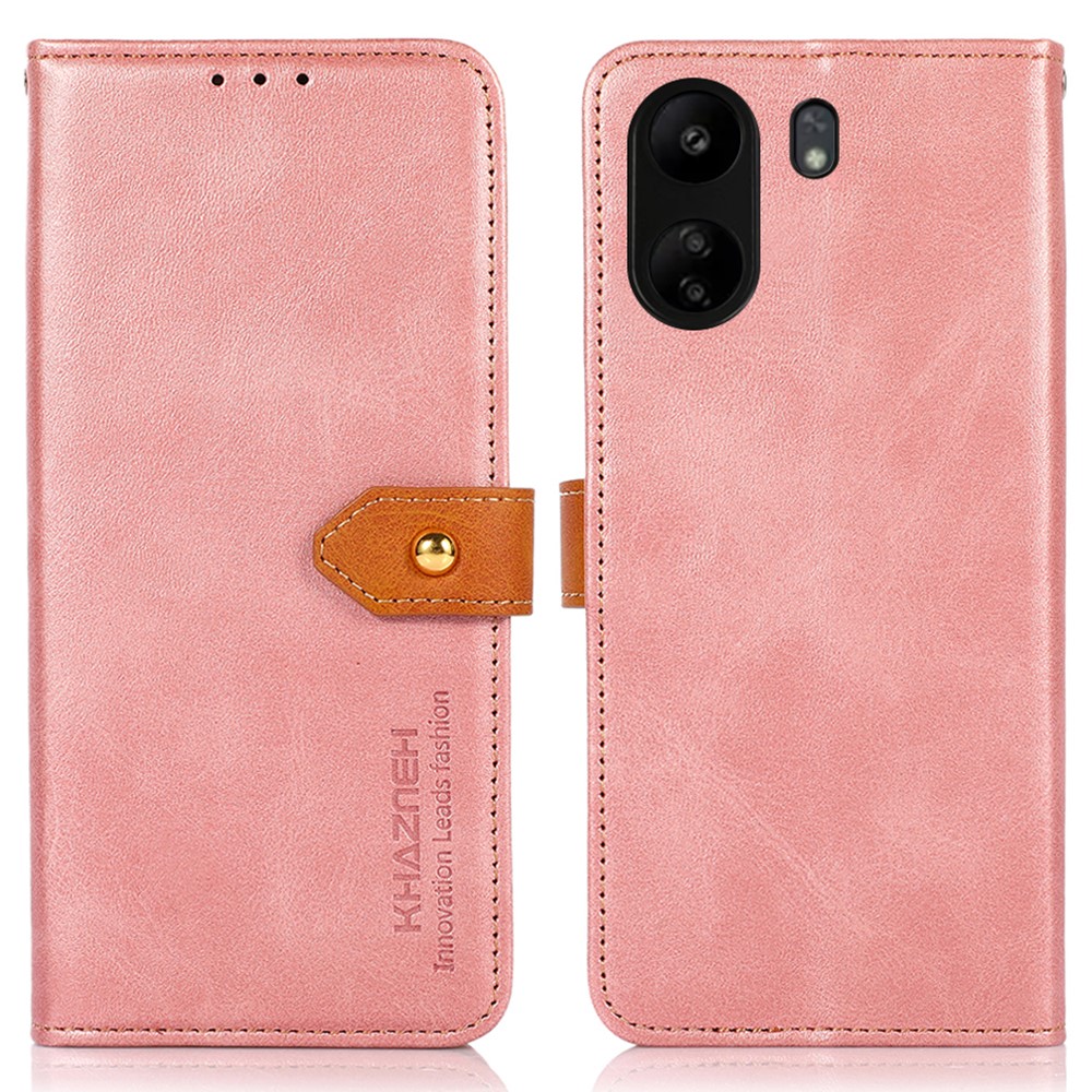 Θήκη Xiaomi Redmi 13C / Poco C65 KHAZNEH Leather Wallet Golden Clasp με βάση στήριξης Θήκη Xiaomi Redmi 13C / Poco C65 KHAZNEH Leather Wallet Golden Clasp με βάση στήριξης