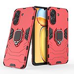 Θήκη Xiaomi Redmi 13C / Poco C65 Mad Mask Πλάτη Thin Armor με Μαγνητικό δαχτυλίδι και Βάση στήριξης TPU κόκκινο - Image 4