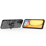 Θήκη Xiaomi Redmi 13C / Poco C65 Mad Mask Πλάτη Thin Armor με Μαγνητικό δαχτυλίδι και Βάση στήριξης TPU μαύρο - Image 2