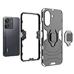 Θήκη Xiaomi Redmi 13C / Poco C65 Mad Mask Πλάτη Thin Armor με Μαγνητικό δαχτυλίδι και Βάση στήριξης TPU μπλε - Image 3