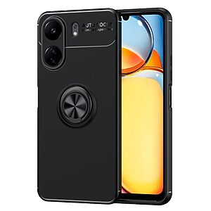 Θήκη Xiaomi Redmi 13C / Poco C65 OEM Magnetic Ring Kickstand / Μαγνητικό δαχτυλίδι / Βάση στήριξης TPU μαύρο