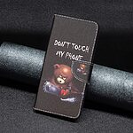 Θήκη Samsung Galaxy A04e / F04 OEM Angry bear with chainsaw με βάση στήριξης, υποδοχές καρτών και μαγνητικό κούμπωμα Flip Wallet από συνθετικό δέρμα και TPU - Image 4