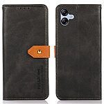 Θήκη Samsung Galaxy A04e / F04 KHAZNEH Leather Wallet Golden Clasp με βάση στήριξης