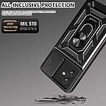 Kickstand και Βάση στήριξης από σκλήρό Premium TPU κόκκινο