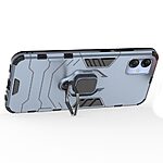 Θήκη Samsung Galaxy A04e / F04 Mad Mask Πλάτη Thin Armor με Μαγνητικό δαχτυλίδι και Βάση στήριξης TPU μπλε - Image 2