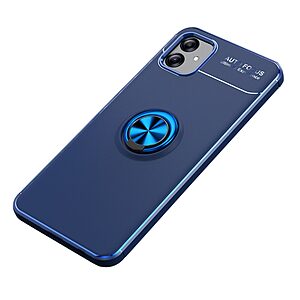 Θήκη Samsung Galaxy A04e / F04 OEM Magnetic Ring Kickstand / Μαγνητικό δαχτυλίδι / Βάση στήριξης TPU μπλε