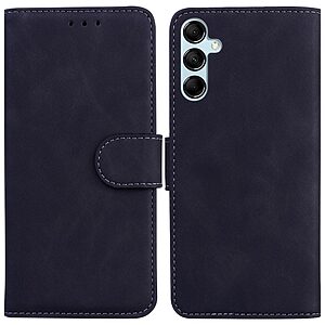 Θήκη Samsung Galaxy M34 5G OEM Leather Skin touch Feeling με βάση στήριξης