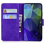 υποδοχές καρτών και μαγνητικό κούμπωμα μωβ