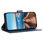 Θήκη Samsung Galaxy M34 5G Dierfeng DF 06 Foldable Series με βάση στήριξης, υποδοχή καρτών και μαγνητικό κούμπωμα Flip Wallet από συνθετικό δέρμα και εσωτερικό TPU μπλε - Image 3