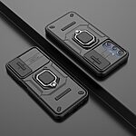 Θήκη Samsung Galaxy M34 5G Mad Mask Camshield Armor Guard v3 Πλάτη με προστασία για την κάμερα, Kickstand και Βάση στήριξης από σκλήρό Premium TPU μαύρο - Image 5