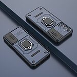 Θήκη Samsung Galaxy M34 5G Mad Mask Camshield Armor Guard v3 Πλάτη με προστασία για την κάμερα, Kickstand και Βάση στήριξης από σκλήρό Premium TPU μπλε - Image 5