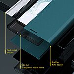 Θήκη Samsung Galaxy M34 5G New Design Leather Stand Cover από συνθετικό δέρμα μαύρο - Image 4