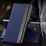 Θήκη Samsung Galaxy M34 5G New Design Leather Stand Cover από συνθετικό δέρμα μπλε σκούρο - Image 2