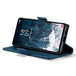 Θήκη Samsung Galaxy S23 FE 5G CaseMe 023 Series Πορτοφόλι με βάση στήριξης, υποδοχές καρτών και μαγνητικό κούμπωμα από συνθετικό δέρμα και TPU μπλε - Image 4