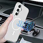 Θήκη Samsung Galaxy S23 FE 5G Mad Mask Silicone Sockproof Frame v2 συμβατό με MagSafe φορτιστή Transparent Πλάτη TPU - Image 5