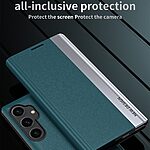 Θήκη Samsung Galaxy S23 FE 5G New Design Leather Stand Cover από συνθετικό δέρμα κόκκινο - Image 4