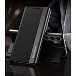 Θήκη Samsung Galaxy S23 FE 5G New Design Leather Stand Cover από συνθετικό δέρμα μαύρο - Image 2