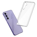 Θήκη Samsung Galaxy S23 FE 5G OEM Silicone Sockproof V6 Anti-Slip Transparent Πλάτη TPU - Image 5