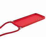 Θήκη Samsung Galaxy S23 FE 5G OEM Soft Silicone Sockproof v3 πλάτη με κορδόνι από αντικραδασμικό TPU κόκκινο - Image 4