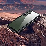 Θήκη Samsung Galaxy S23 FE 5G OEM Full Cover Case 360° με Screen Protector από σκληρό πλαστικό και TPU Frame μαύρο - Image 3