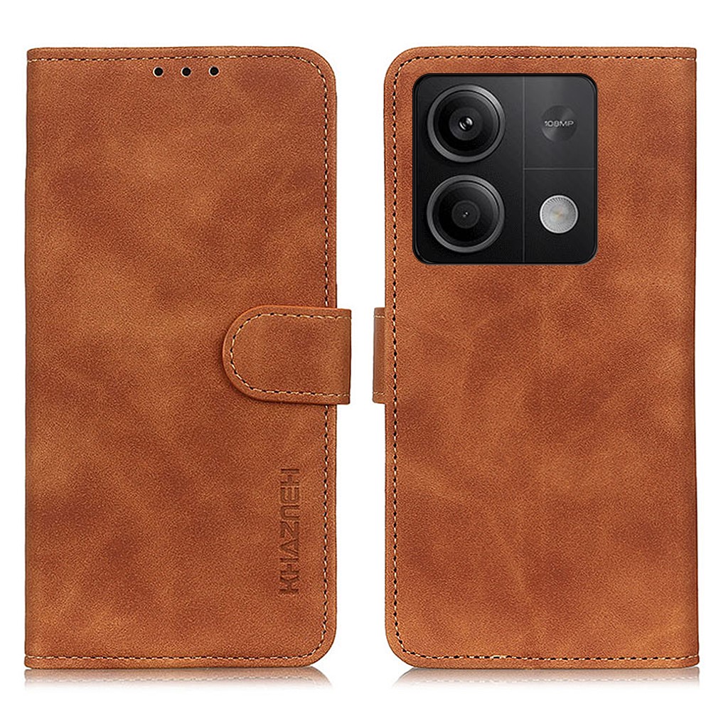 Θήκη Xiaomi Redmi Note 13 5G KHAZNEH Litchi Retro Texture Leather με βάση στήριξης Θήκη Xiaomi Redmi Note 13 5G KHAZNEH Litchi Retro Texture Leather με βάση στήριξης