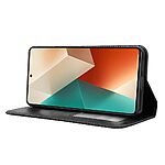 Θήκη Xiaomi Redmi Note 13 5G Mad Mask Folio Series v3 με βάση στήριξης, υποδοχή καρτών και μαγνητικό κούμπωμα Flip Wallet από συνθετικό δέρμα και TPU μαύρο - Image 3