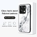 Θήκη Xiaomi Redmi Note 13 5G OEM σχέδιο Marble με Πλάτη Tempered Glass TPU σμαραγδί - Image 4