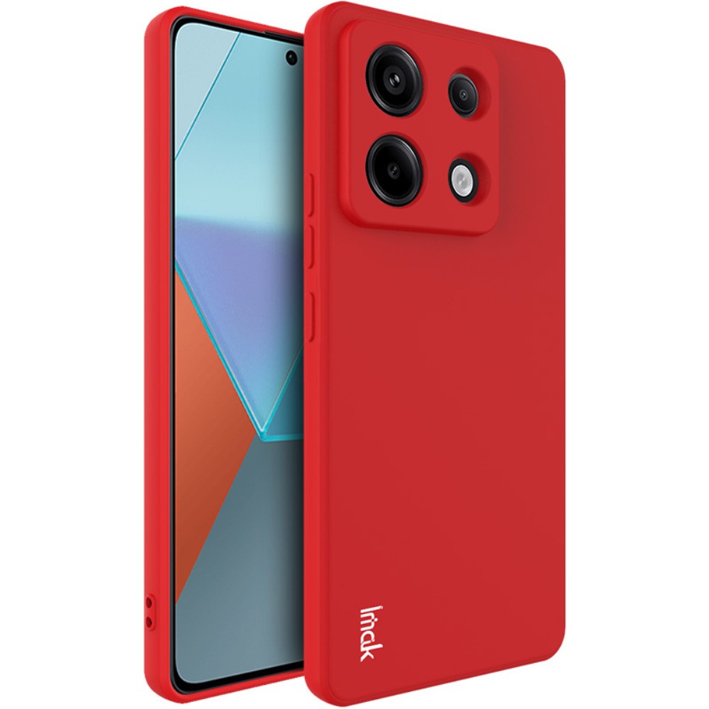 Θήκη Xiaomi Redmi Note 13 Pro 5G IMAK UC-4 Series Soft Ultra Slim TPU πλάτη κόκκινο Θήκη Xiaomi Redmi Note 13 Pro 5G IMAK UC-4 Series Soft Ultra Slim TPU πλάτη κόκκινο