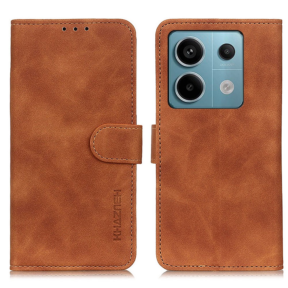 Θήκη Xiaomi Redmi Note 13 Pro 5G KHAZNEH Litchi Retro Texture Leather με βάση στήριξης Θήκη Xiaomi Redmi Note 13 Pro 5G KHAZNEH Litchi Retro Texture Leather με βάση στήριξης