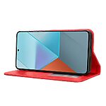 Θήκη Xiaomi Redmi Note 13 Pro 5G / Poco X6 5G Mad Mask Folio Series v3 με βάση στήριξης, υποδοχή καρτών και μαγνητικό κούμπωμα Flip Wallet από συνθετικό δέρμα και TPU κόκκινο - Image 3