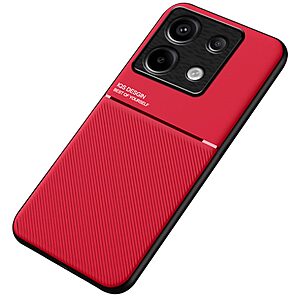 Θήκη Xiaomi Redmi Note 13 Pro 5G Mad Mask Inner Edge πλάτη από TPU κόκκινο