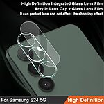 Αντιχαρακτικό γυαλί κάμερας IMAK για Samsung Galaxy S24 5G Camera lens Tempered Glass 9H – 0.15mm - Image 2