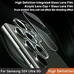Αντιχαρακτικό γυαλί κάμερας IMAK για Samsung Galaxy S24 Ultra 5G Camera lens Tempered Glass 9H – 0.15mm - Image 2
