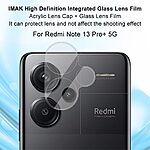 Αντιχαρακτικό γυαλί κάμερας IMAK για Xiaomi Redmi Note 13 Pro+ 5G Camera lens Tempered Glass 9H – 0.15mm - Image 5