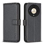 Θήκη Honor Magic6 Lite 5G BINFEN COLOR Leather Wallet series 12 με βάση στήριξης